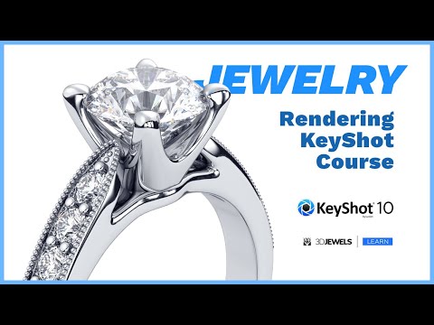 Photorealistic Jewelry Rendering in KeyShot - Video Course