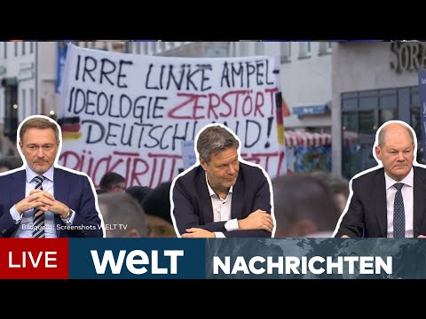 KRISE IN DEUTSCHLAND: "Fataler Fehler"! Zoff ums Wachstumschancengesetz geht weiter | WELT Stream