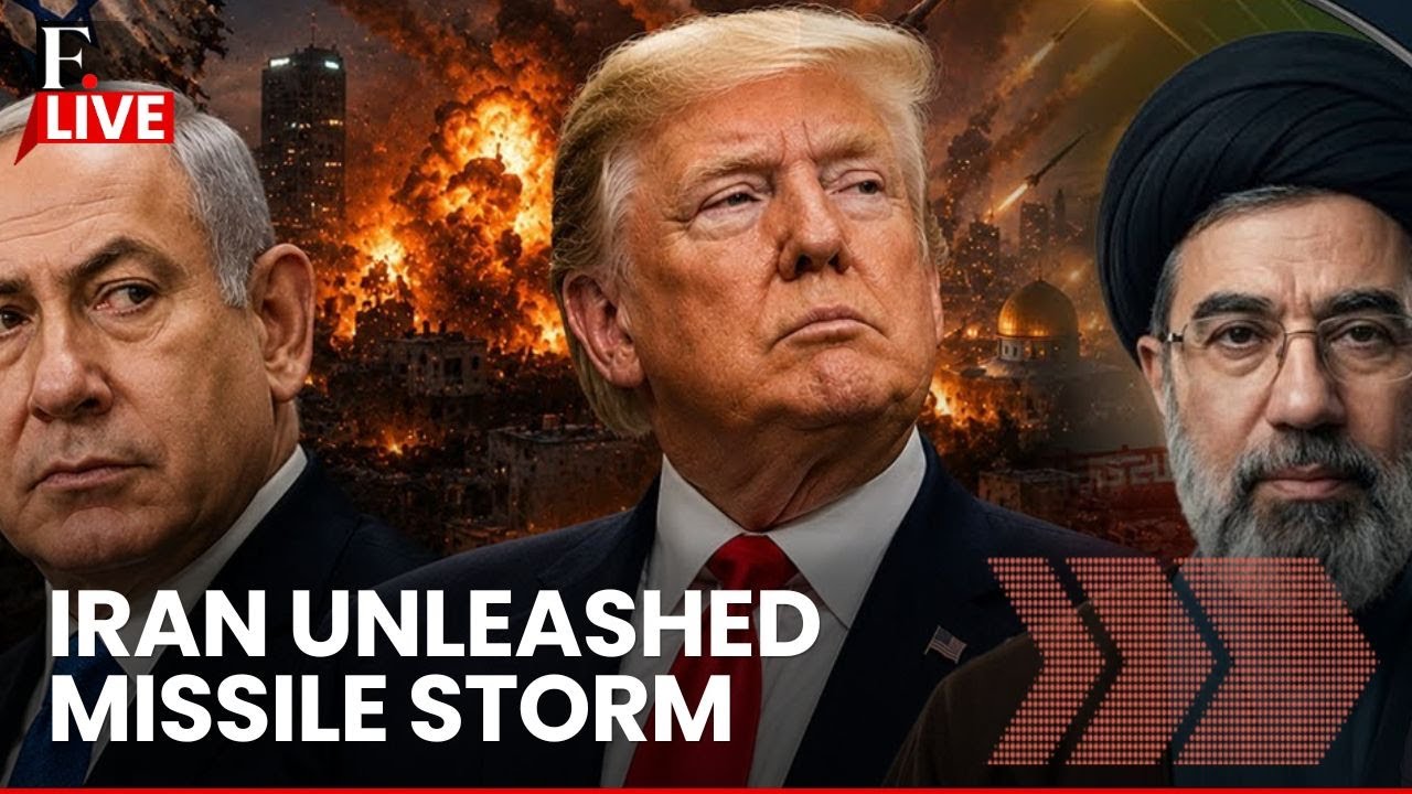 'More Crushing Blows': Iran Threatens Israel, Launches Missile Strikes | US IRAN WAR LIVE
