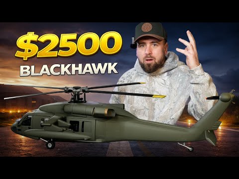 I Bought a $2,500 RC Blackhawk… Unboxing & Hover Test