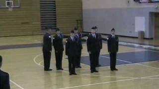 preview picture of video 'Springboro AF JROTC Drill Team (Unarmed 1st Year)'