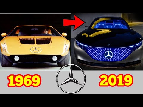 Thumbnail for Mercedes-Benz Concept Cars Evolution (1969 - 2019) by Mercedes-Benz Vario Research Car