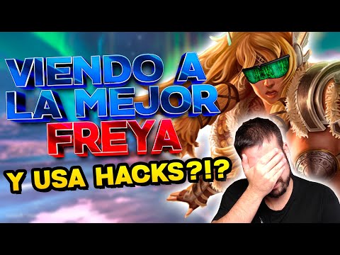 REACCIONANDO A LA MEJOR FREYA DE SMITE y USA HACKS