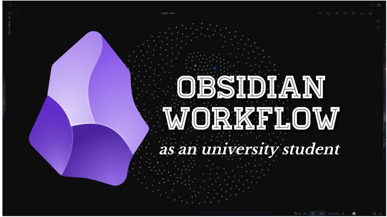 How I use Obsidian as a university student | Workflow | Vault reveal