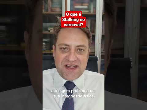 Você conhece o crimes de perseguição? O STALKING? Fica no vídeo até o final que eu explico!