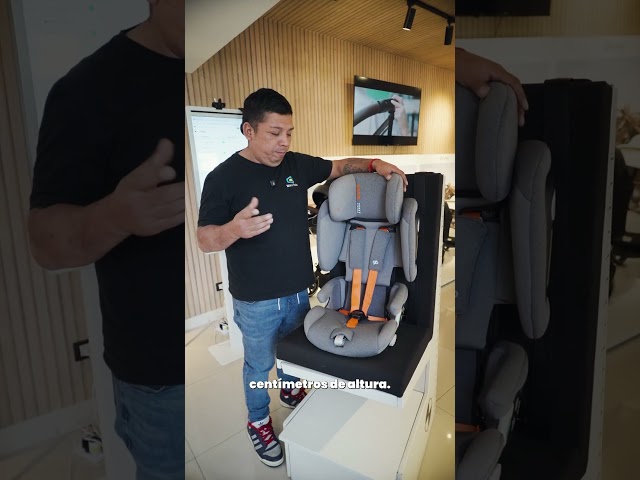 Vídeo relacionado con Tataway Asiento con respaldo de coche ISOFIX Dc Comics Batman i-Size ECE R129, altura infantil 125-150 cm, 22-36 kg, 6 a 12 años, grupo 3, fácil de transportar, extraíble y lavable