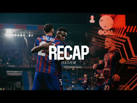 𝑹𝑬𝑪𝑨𝑷 – FCB x FCSB 🔸