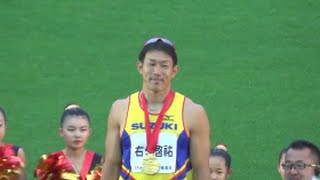 十種競技、右代が6連覇！