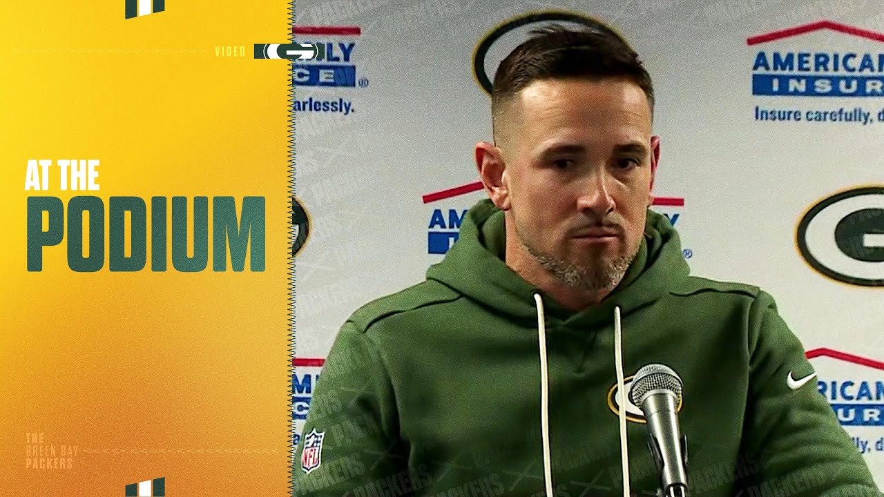 Matt LaFleur reacts to playoff loss: 'I'm disappointed for everybody'