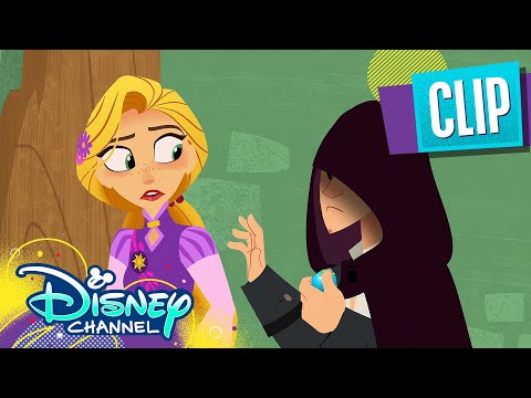 Rapunzel Meets a...Teenage Flynn Ryder? | Rapunzel's Tangled Adventure | Disney Channel
