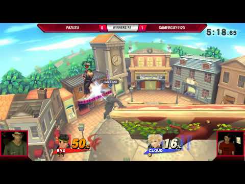 VS Weekly 9/21/17 - Winners R1 - Pazuzu (Ryu) vs Gamerguy1123 (Cloud) - Smash 4