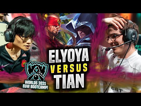 MAD ELYOYA vs FPX TIAN! 🔥WORLDS BOOTCAMP EUW🔥 - MAD Elyoya Plays Talon JUNGLE vs Lee Sin! |