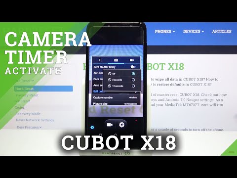 How to Use Camera Timer on CUBOT X18 – Set Up Camera Timer