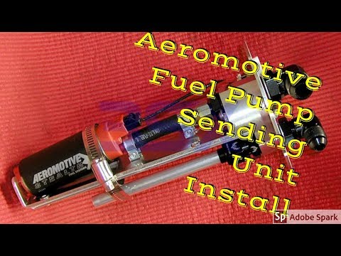 82-92 Camaro New Aeromotive Fuel Pump and Sending Unit Install