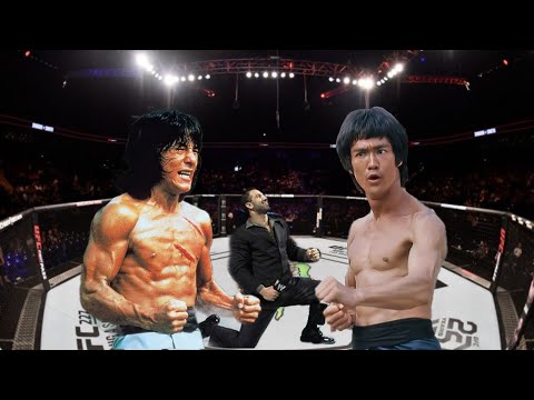 UFC4 Bruce Lee vs Jackie Chan EA Sports UFC 4