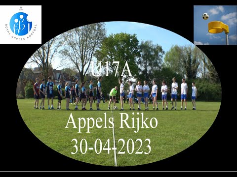 Korfbal U17A  Appels-Rijko 30-04-2023