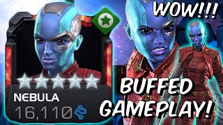BUFFED Nebula Gameplay - A NEW GOD TIER QUEEN OF DESTRUCTION!! - Marvel Contest of Champions