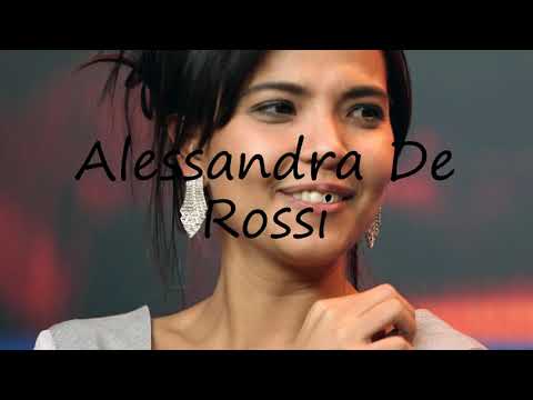 How to Pronounce Alessandra De Rossi?