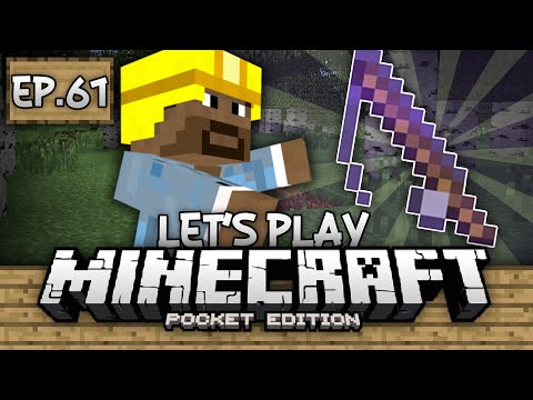 Survival Let's Play Ep. 61 - THE HOLY FISHING ROD!!! - Minecraft PE (Pocket Edition)