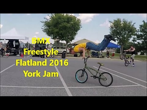 York Jam 2016 - BMX Freestyle Flatland Tricks