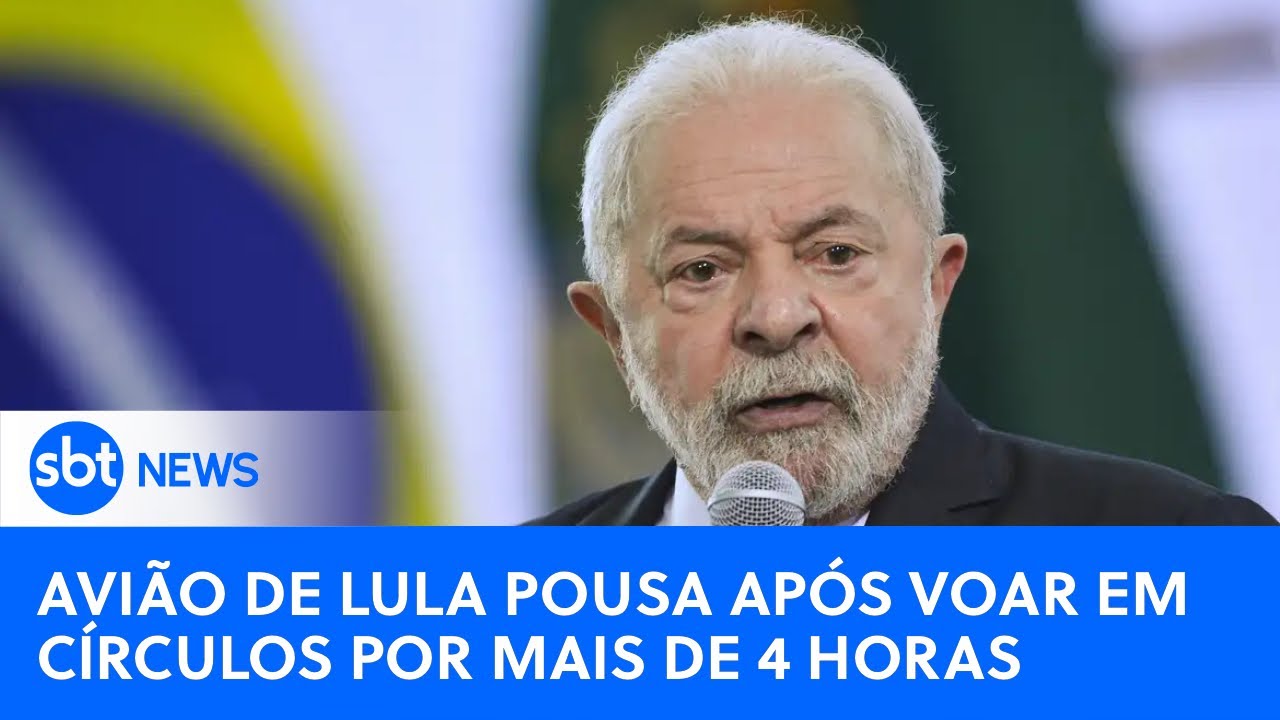 🔴SBT News na TV: Lula embarca para o Brasil após problema em avião no México