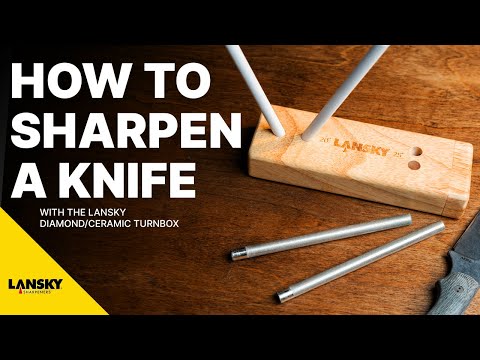 How to Sharpen with the Lansky Diamond/Ceramic Turnbox