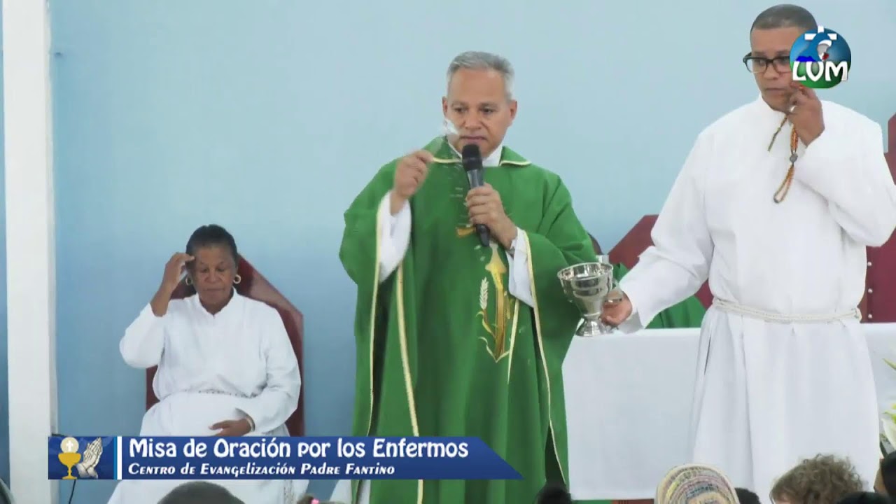 Misa de oración por los enfermos, Centro de Evangelización Padre Fantino.