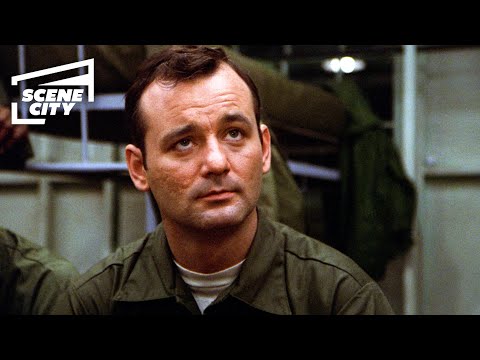Stripes: Meeting Psycho and Ox (Bill Murray, John Candy Scene)