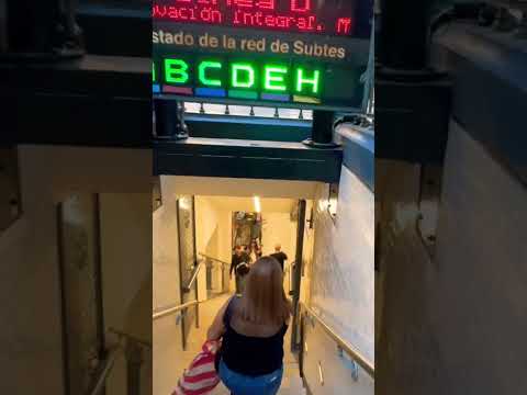 Realmente quedó muy bien la estación Malabia Pugliese de la línea B de #subte #shorts #buenosaires
