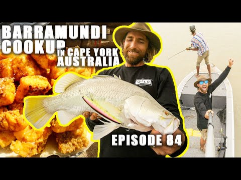 BARRAMUNDI CATCH AND COOK  |  Camping & Fishing REMOTE Aboriginal land