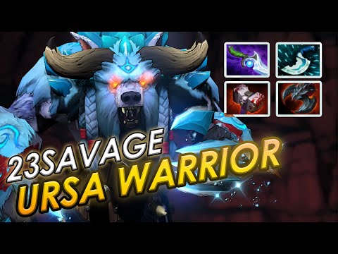 20 KILLS 0 DEATH URSA 23SAVAGE URSA WARRIOR GAMEPLAY DOTA 2 PRO HIGHLIGHTS