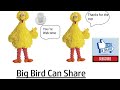 Big Bird Can Share A Sesame Street Book