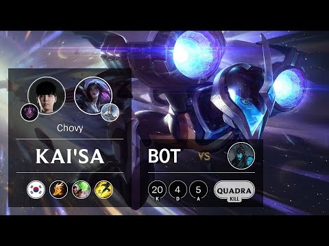 Kai'Sa ADC vs Kalista - KR Master Patch 9.6