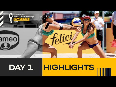 Women's Daily Highlights Rome 2022 | DAY 1 | #BeachworldChamps