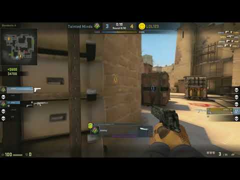 Tainted Minds Zewsy with a HUGE deag 4k | LPL AlphaGO CSGO.