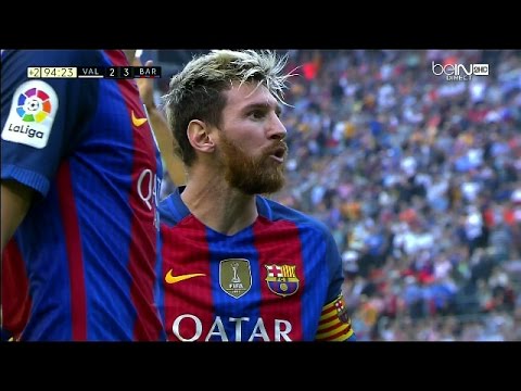 Lionel Messi vs Valencia (Away) 16-17 HD 1080i By IramMessiTV