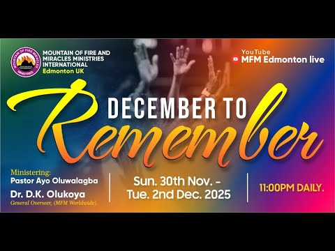 December to Remember || Day Three || 2nd December 2025