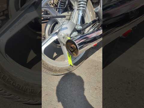 splendor bs6 silencer exhaust 🤑 #bikemaster07 #splendor #shorts #viralvideo