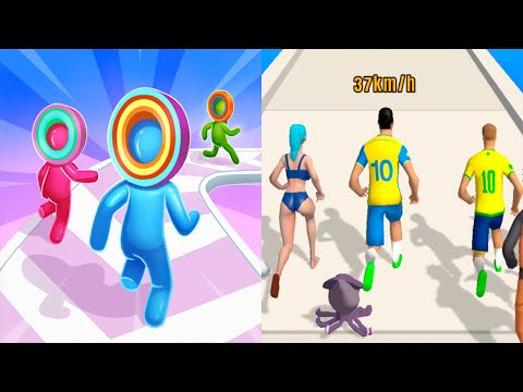 Layer Man VS Speed Runner - All Levels SpeedRun Gameplay Android iOS Ep1