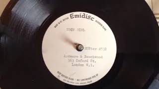 The 4 Seasons &amp; Frankie Valli &quot;Show Girl&quot; UK 1966 Demo Acetate, Soul, Fuzz Dancer, Bob Crewe !!!