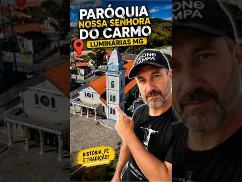 Paróquia Nossa Senhora do Carmo, em Luminárias, Minas Gerais! ⛪️#dronesampa
