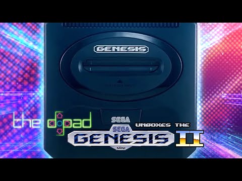 The D-Pad Unboxes the Sega Genesis Mini 2