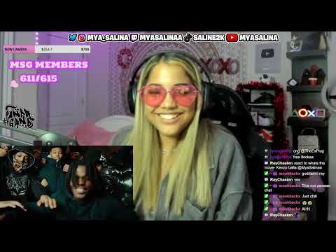 Mya Salina REACTS to Kenzo Balla - "What's the Move" (Shot by @DirectedByCrea_) [Prod. by @FCKBWOY)