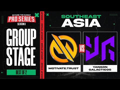 MG.Trust vs Yangon G Game 1 - BTS Pro Series 8 SEA: Group Stage w/ MLP & johnxfire