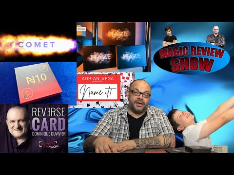 Comet, NAME IT!, Reverse Card, HAZE, N10 | Craig & Ryland's Magic Review Show #158