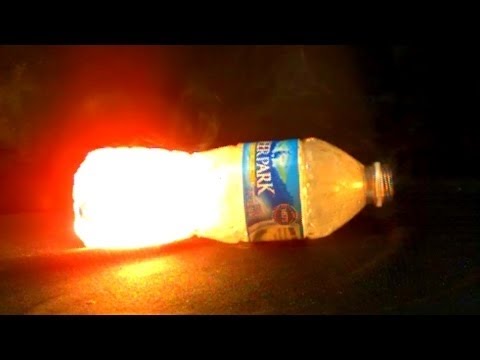 Water Bottle Explosion at 62,000 FPS - Slow Mo Lab - Firecrackers Explosion Experiment