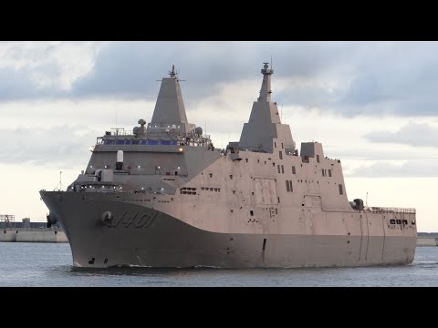 玉山級兩棲船塢登陸艦LPD-1401七月中旬海試