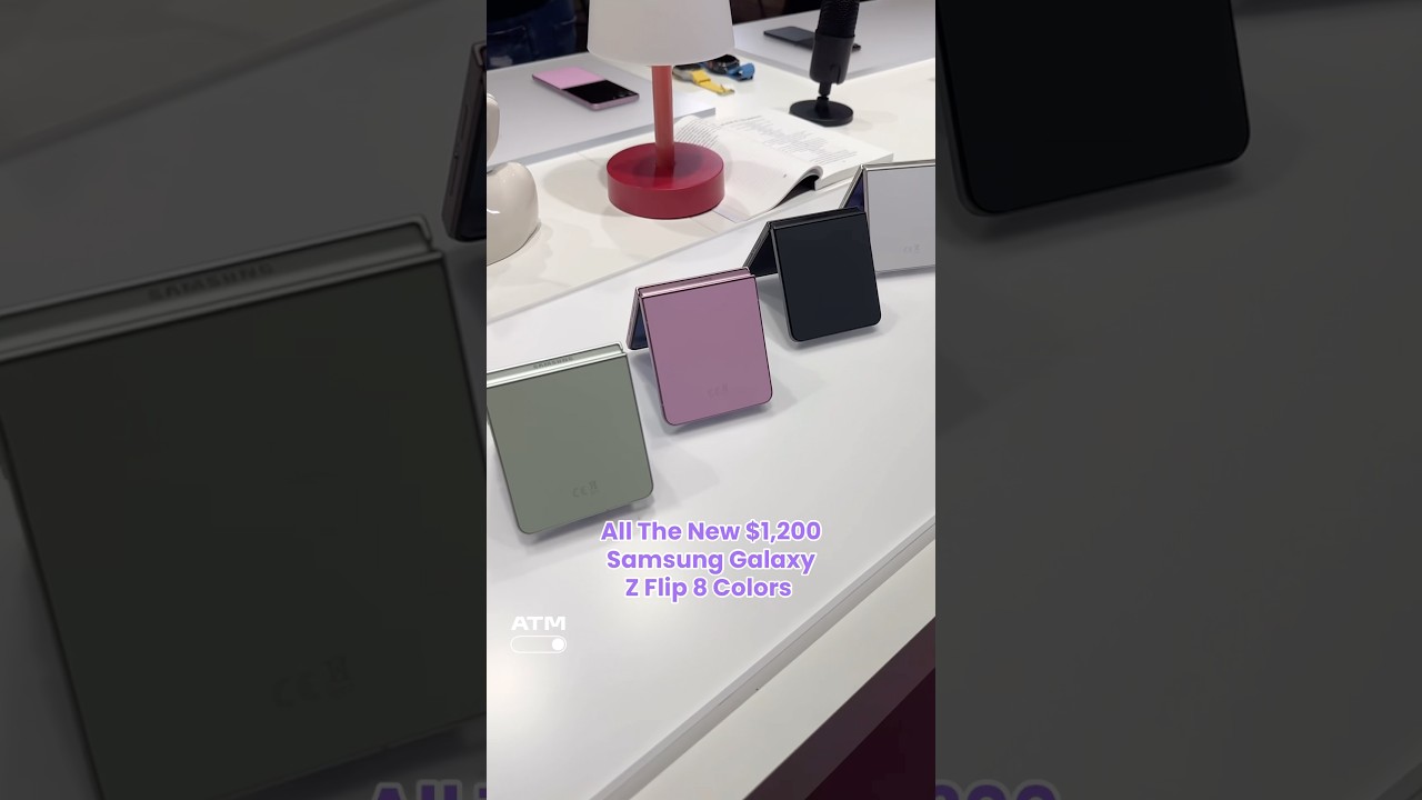 All The New Galaxy Z Flip 8 Colors