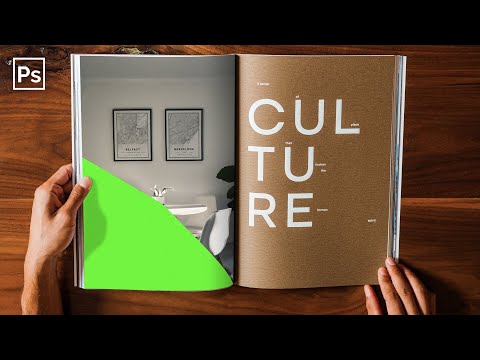 КАК СДЕЛАТЬ MOCKUP ЖУРНАЛА В ФОТОШОПЕ