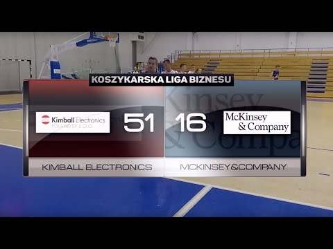Kimball Electronics vs McKinsey&Company - I kolejka - II Liga Poznań - Koszykarska Liga Biznesu